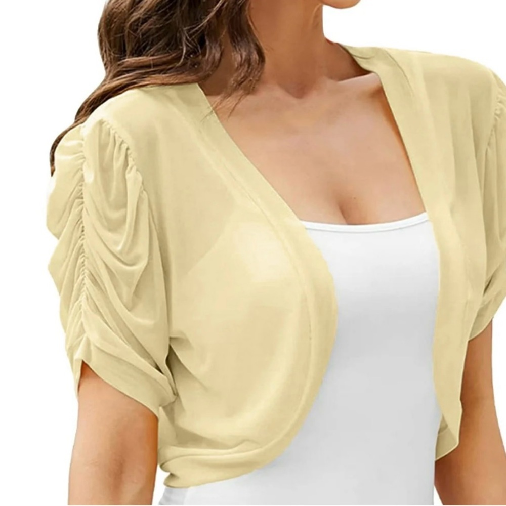 Lane Bryant women’s size 22/24 crop cardigan sweater short sleeves new with tags